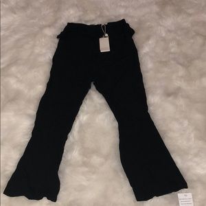 Black flowy pants